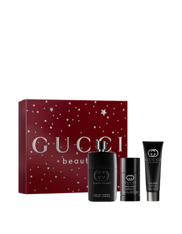 Guilty Pour Homme Edp 90ml 3-Piece Gift Set